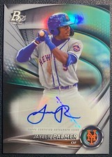 2022 BOWMAN PLATINUM JAYLEN PALMER AUTO #TOP-74 METS TOP PROSPECT AUTOGRAPH