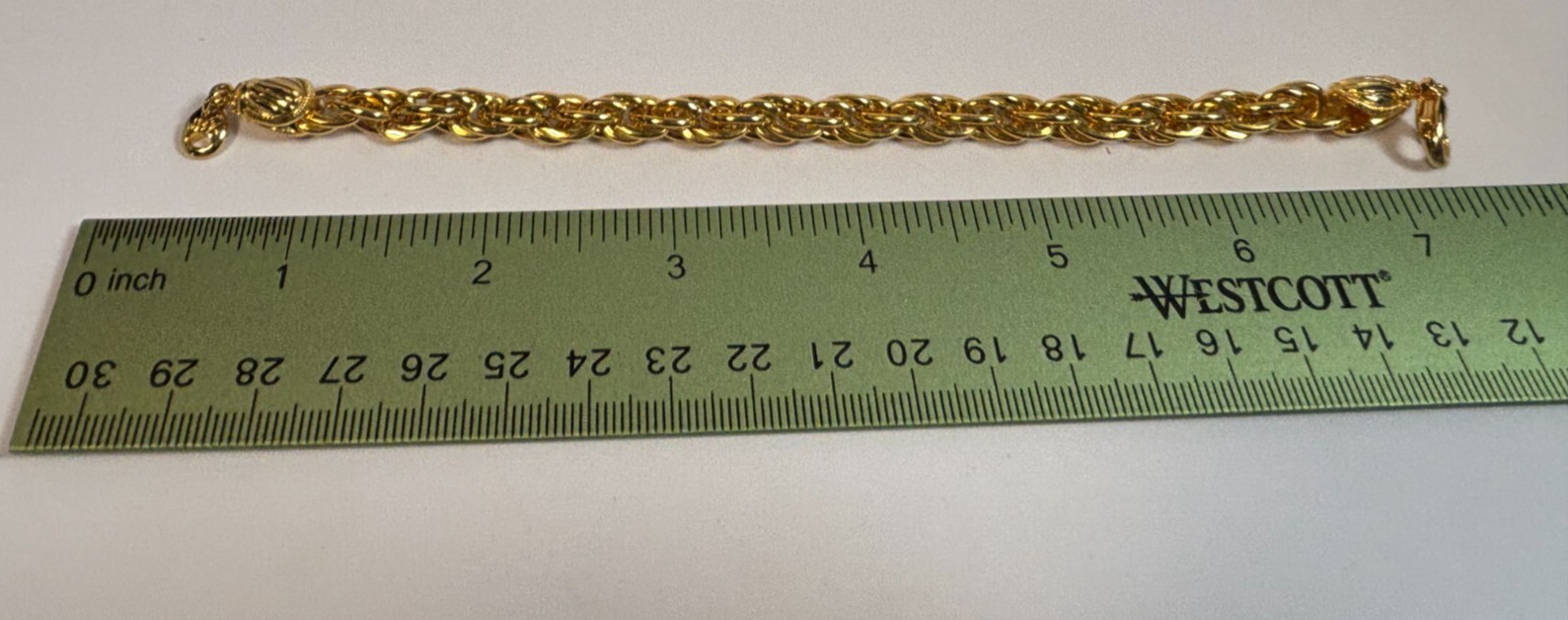 Vintage Bracelet  JBK Jackie Kennedy Collection in Gold Tone Signed 7 inch