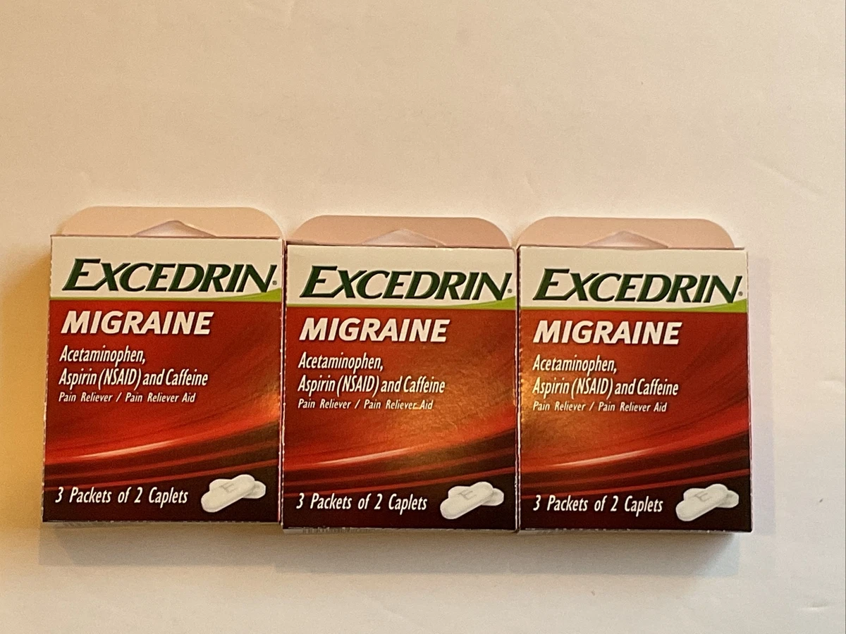 Excedrin Migraine Extra Strength Caplets, 200, 51 OFF