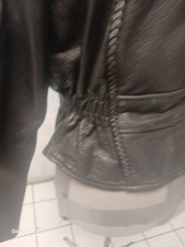 Leather King Thinsulate Lined Moto Braided Jacket Sz M
