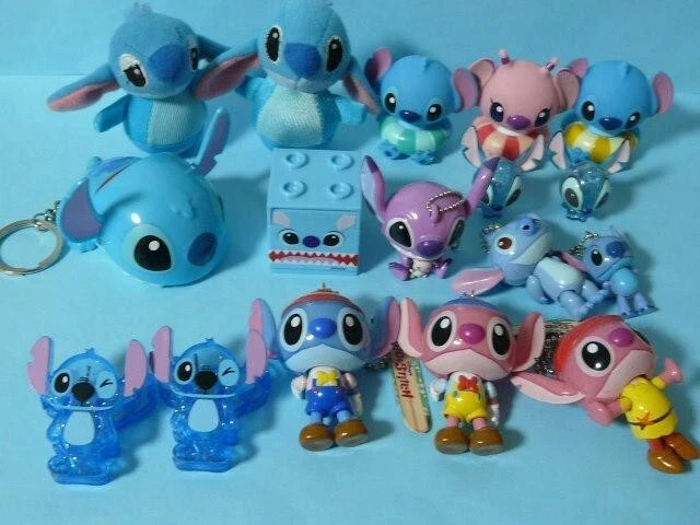 Vintage Disneys Lilo and Stitch Toy Figures 