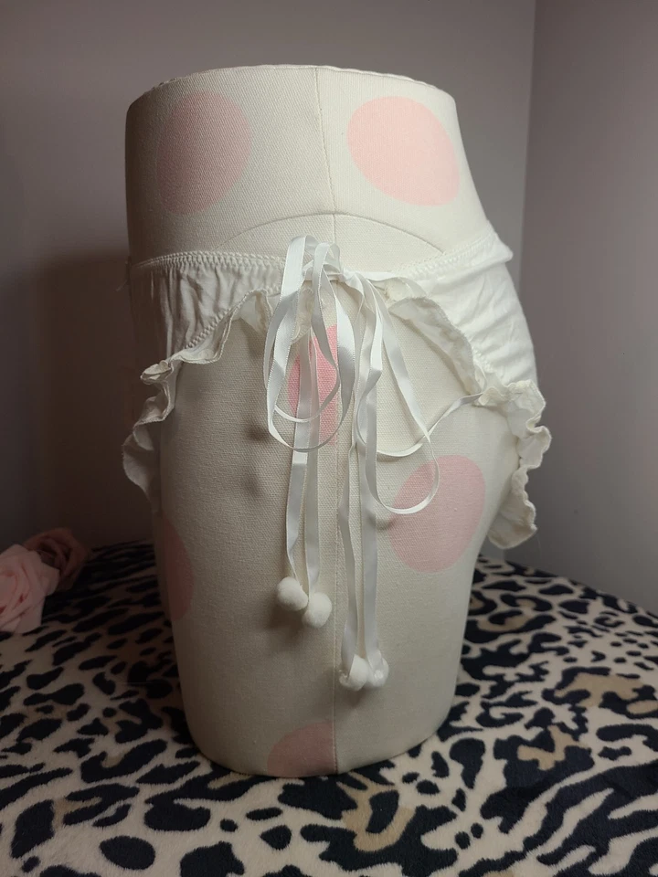 NWT Rare ☆ Victoria's Secret Y2K Cotton Side Tie Panty Size M - Image 4 of 4