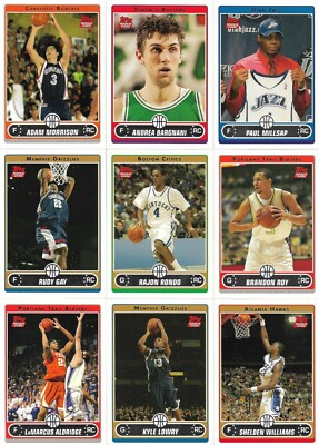 2006 Topps NBA Basketball Cards - Complete Your Set - You Pick