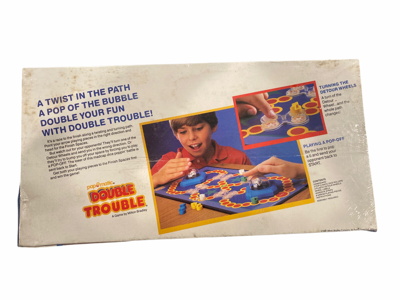 Vintage Pop-O-Matic Double Trouble Game - COMPLETE [New Sealed] MB 1987  32244048104 | eBay