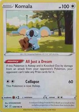 KOMALA | COMMON | LOST ORIGIN POKEMON CARD -  149/196