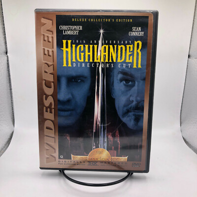 Highlander (DVD, 1997, 10th Anniversary Directors Cut)