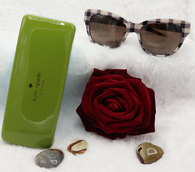 KATE SPADE-AISHA/S 006G/J6 Brown/Pink Pattern Brown Gradient Kate Spade AISHA/S Sunglasses | FREE Shipping - Go-Optic.com  main image 4