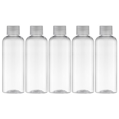Tekson Plastic Travel Bottles 3.4 oz (100ml), Size Containers for Shampoo, Em...