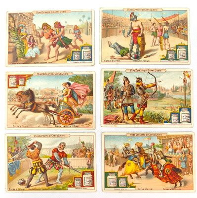 FIGURES LIEBIG Series No. 236 ITA RACES AND TOURNAMENTS