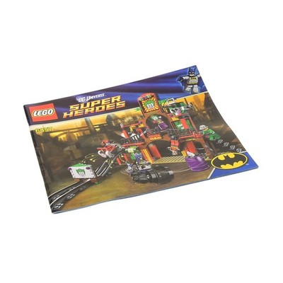1x Lego Building Instructions A4 Batman II The Dynamic Duo Funhouse Escape 6857