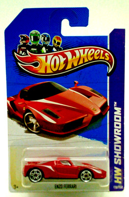 Hot Wheels HW SHOWROOM 2013 ''ENZO FERRARI'' 178/250 Red w/ White accent