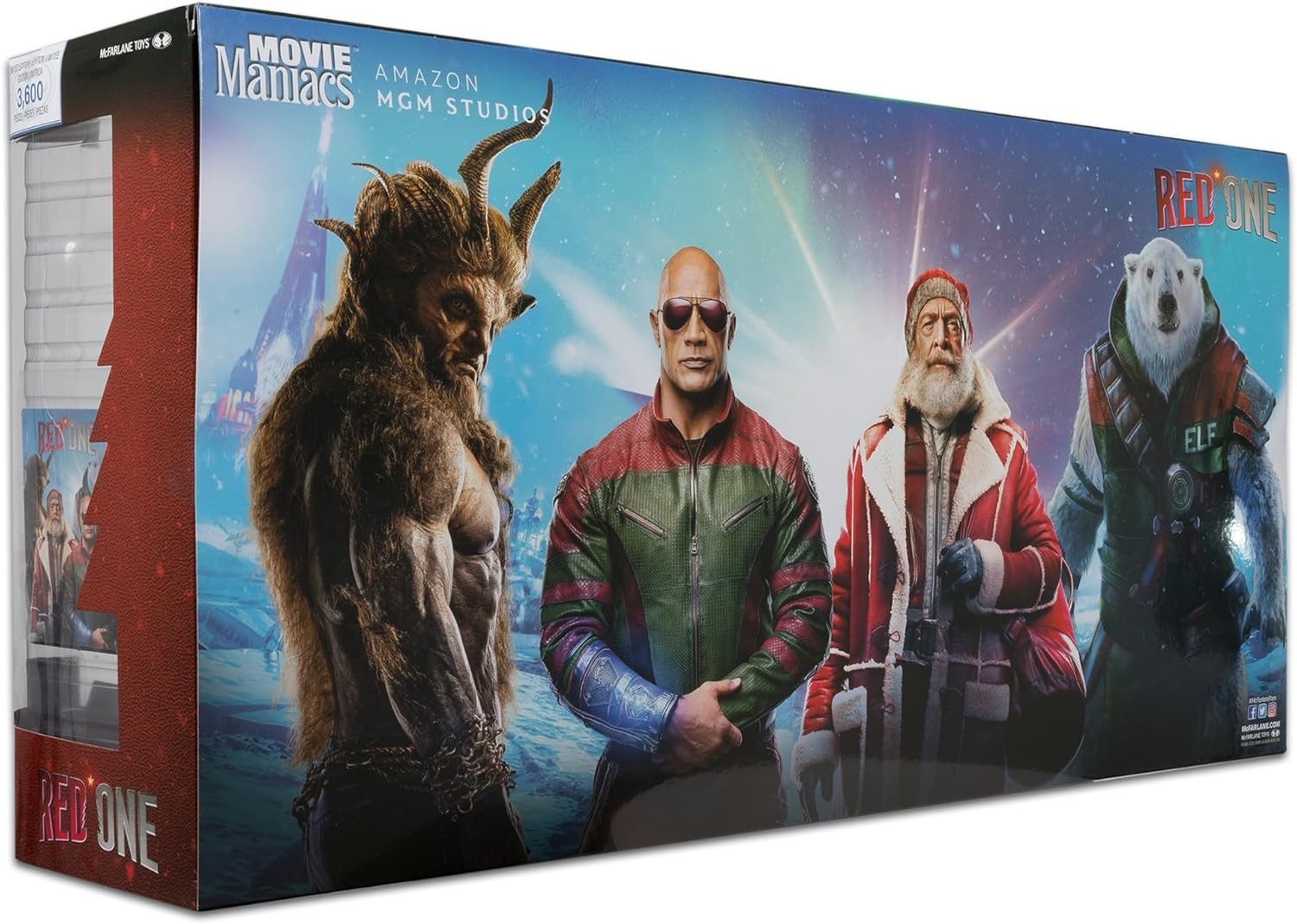 Toy Red One Callum Drift, Nick, Garcia & Krampus 6" Posed Figure 4Pack