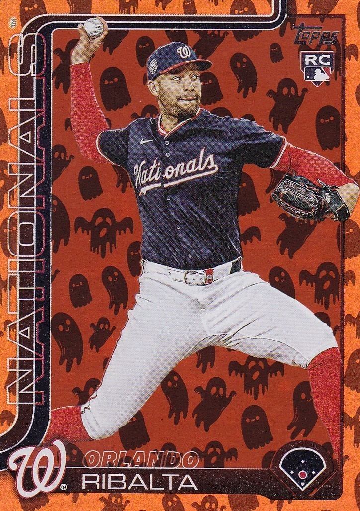 Orlando Ribalta 2025 Topps Update Series - Orlando Ribalta #US203 Ghost Foil (RC) for ...