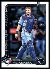 2025 Topps Update #US91 Tyler Heineman Toronto Blue Jays TW3829