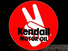 KENDALL Motor Oil - Original Vintage 70's 80’s Racing Decal/Sticker - 3 inch