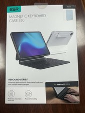 ESR Magnetic Keyboard Case 360 Rebound Series iPad Pro 11 2024 BLUE Bluetooth