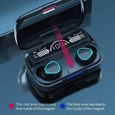 TWS Bluetooth Earbuds Waterproof Bluetooth 5.1 Headset Noise Cancelling Wireless