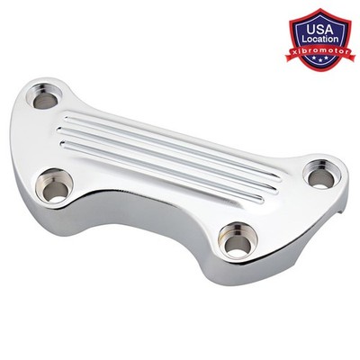 1'' Upper Handlebar Riser Top Clamp Cover Fit Harley Touring Street Glide Softail