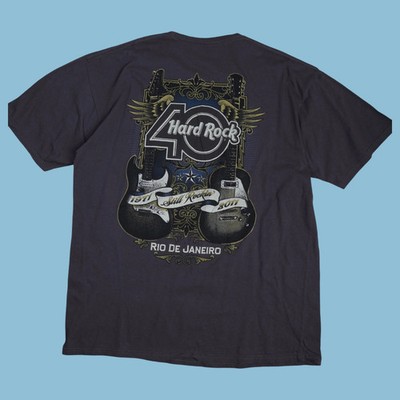 Vintage Hard Rock Cafe Rio de Janeiro T-Shirt - XL