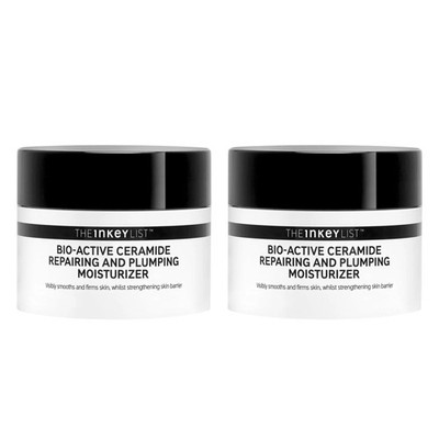 The INKEY List Bio-Active Ceramide Moisturiser 50ml (2er Pack), Anti-Aging