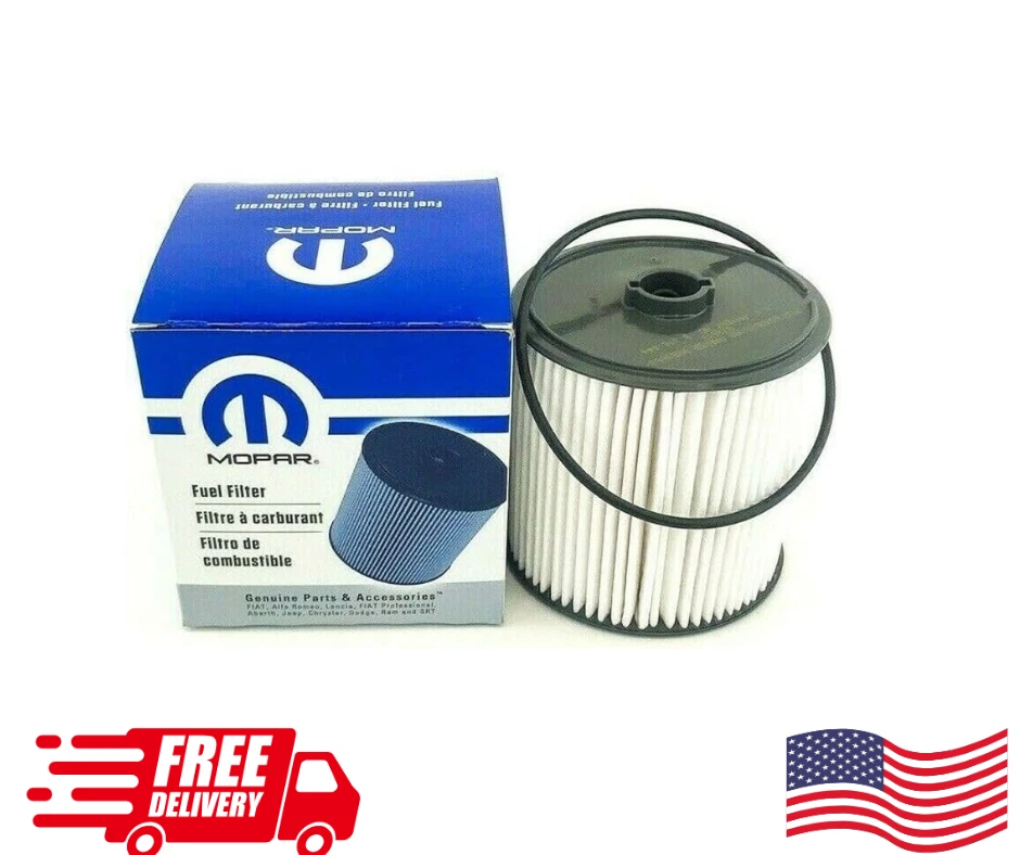 Filtros de combustible 68157291AA y 68436631AA para una camioneta Ram 2019-2024 Cummins 6,7 L Foto 3 de 4