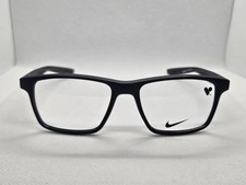 Nike 5002 001 Matte Black Eyeglasses Frames 48-15-130 Kids Youth Full Rim