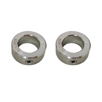 1in Shaft Collar Stainless Steel 2 Piece Clamp Style Lock Collar with Set Screw