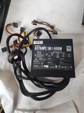 Gamdias Astrape White M1-550W RGB POWER SUPPLY 80 plus silver