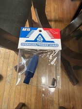 Utg Oversized Trigger Guard Blue Rifle Parts