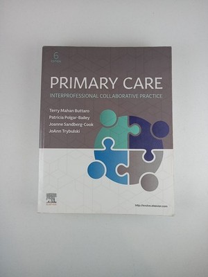 Primary Care Book 6th Ed Interprofessional Collaborative Practice