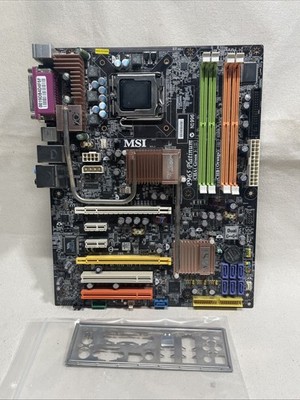 MSI P965 Platinum MS-7238 VER:1.1 SOCKET 775 Motherboard with IO Shield