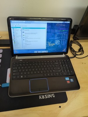 1021 - HP dv6t-6000  i7-2630QM 6GB DDR3 RAM  - TESTED