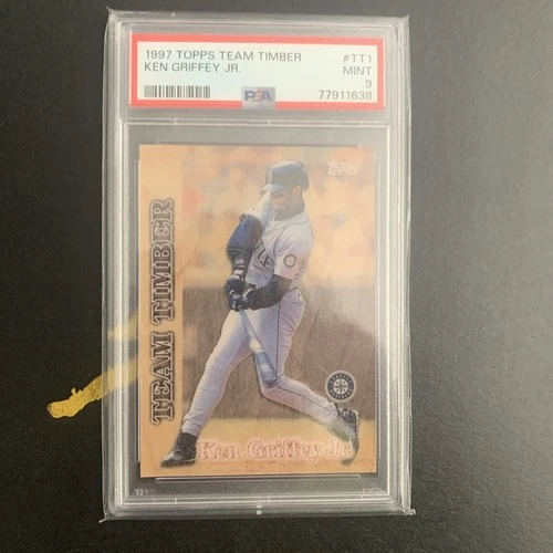 1997 Topps - Team Timber Ken Griffey Jr PSA 9