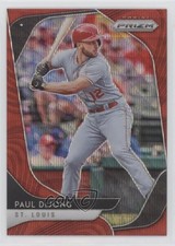 2020 Panini Prizm Tier III Red Wave Prizm 12/99 Paul DeJong #225 0a4s