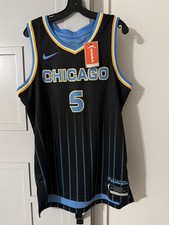 Nike WNBA Chicago Sky Angel Reese Dri Fit Jersey Size Large NWT