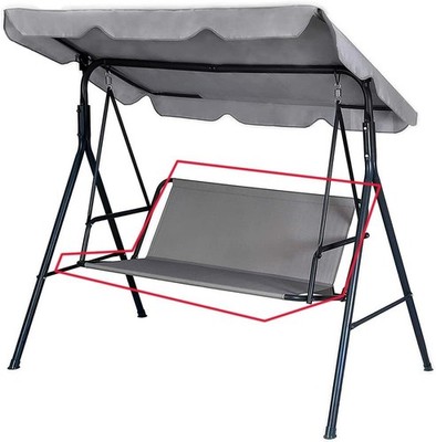 Wetterfeste Abdeckung für Gartenstuhl - 2-/3-Sitzer, Polyester, Edelstahl