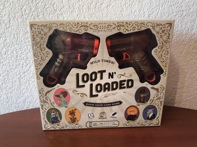 Loot N' Loaded  The Quick Draw and Item Collecting Card Game with Toy Guns NEW