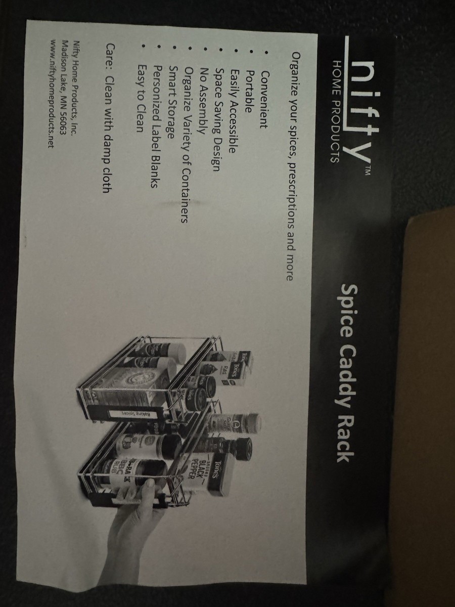 Lot De 2 Étagères De Cuisine Étagères À Épices En Bois Empilables Lot