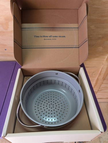 Caraway 6.5 qt Stainless Steel Steamer with Handles, CW-STM6-SLS - Afbeelding 5 van 5
