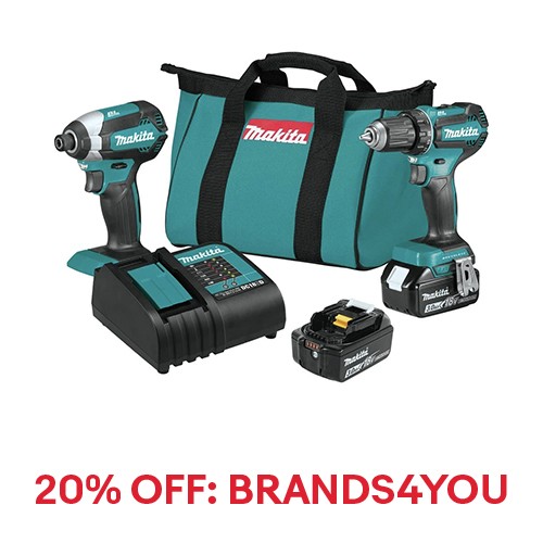 Makita XT281S-R 18V LXT HammerDrill/ImpDriver Combo Kit Certified Refurbished