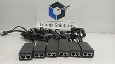 Lot of 6 Ubiquiti 24V Switching Gigabit POE/LAN Power Supply's GP-A240-050