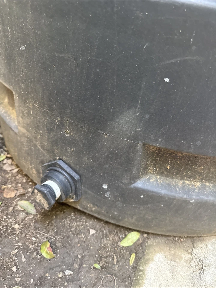 Recipiente de captura de água da chuva preto grande - Imagem 4 de 4