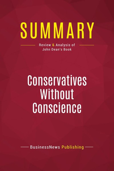 Summary: Conservatives Without Conscience Businessnews Publishing Taschenbuch-image