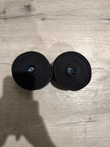 Blue & Black Titanium Powerlifting Knee Wraps, IPF Approved