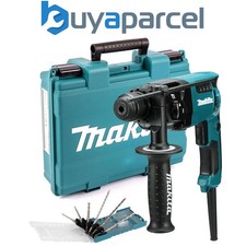 Makita HR1840 240v SDS Plus 2 Mode Rotary Hammer Drill 470w + 6 x SDS Bits