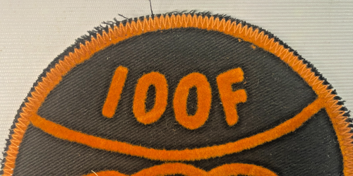 VINTAGE IOOF FLT - Independent Order of Odd Fellows 4" Patch - Softball Team - Picture 2 of 4