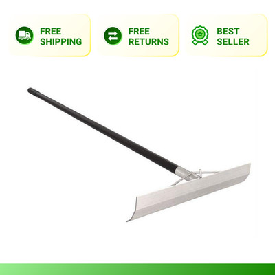 Bon Tool Concrete Placer 60 in. Aluminum Hook Lightweight Powder-Coated Handle