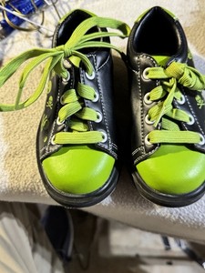 Pyramid Youth Skull Green/Black Bowling Shoes  Size 10