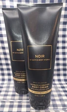 2-Pack NEW Men's NOIR Ultimate Hydration Body Cream 8 oz Bath & Body Works