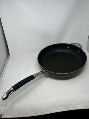 Jumbo Bialetti Teflon Cooking Pan 7.5 Quart Made In Italy Professional Grade 14''